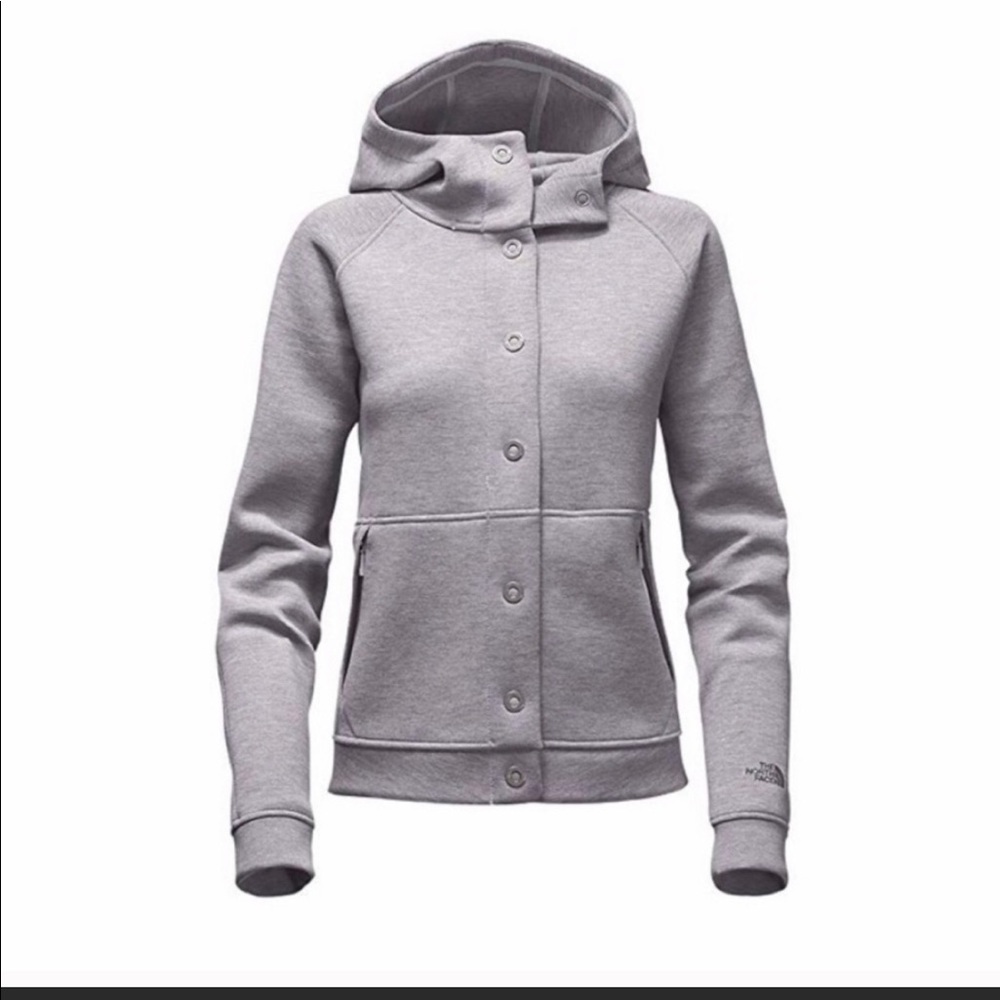 NWOT North Face Thermal Snap Hoodie